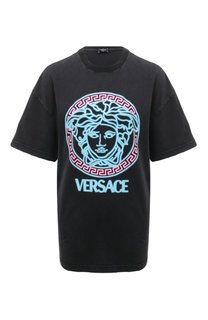 Хлопковая футболка Versace