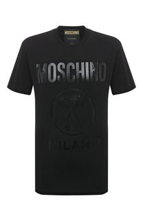 Хлопковая футболка Moschino