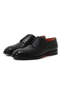 Кожаные дерби Santoni