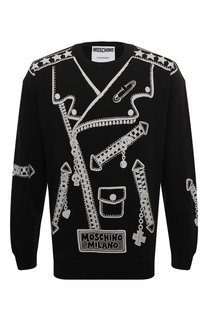 Хлопковый свитшот Moschino