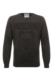 Шерстяной джемпер Moschino