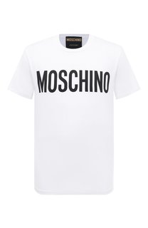 Хлопковая футболка Moschino