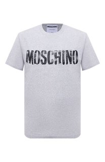 Хлопковая футболка Moschino