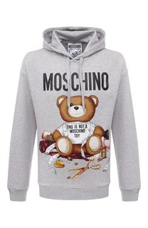 Хлопковое худи Moschino