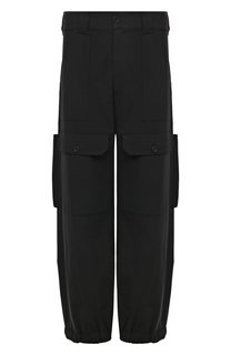 Шерстяные брюки-карго MSGM