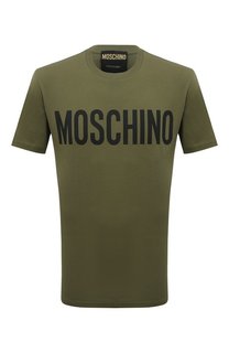 Хлопковая футболка Moschino