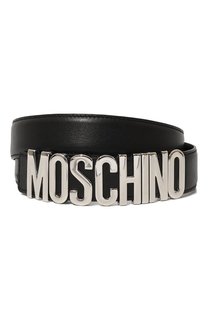 Кожаный ремень Moschino