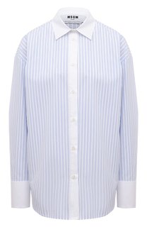 Хлопковая рубашка MSGM