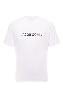 Хлопковая футболка Jacob Cohen