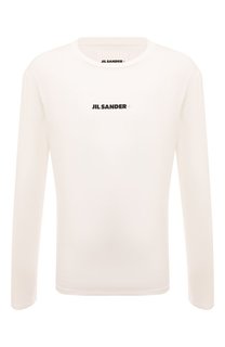 Хлопковый лонгслив Jil Sander