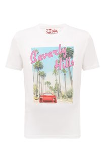 Хлопковая футболка MC2 Saint Barth