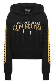 Хлопковое худи Versace Jeans Couture