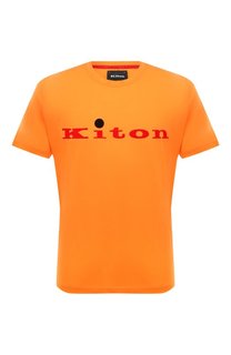 Хлопковая футболка Kiton