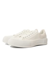 Текстильные кеды Deck Plimsoll Alexander McQueen