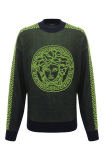 Хлопковый свитер Versace