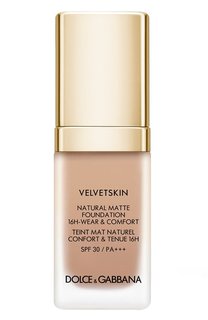 Матирующее тональное средство-флюид Velvetskin, оттенок Bronze 350 (30ml) Dolce & Gabbana