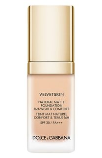 Матирующее тональное средство-флюид Velvetskin, оттенок Sateen 125 (30ml) Dolce & Gabbana