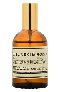 Концентрированные духи Черный перец, Ветивер, Нероли, Амбра (100ml) Zielinski&Rozen