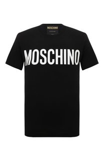 Хлопковая футболка Moschino