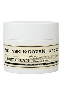 Крем для тела в банке Пачули, Жасмин, Лимон (200ml) Zielinski&Rozen