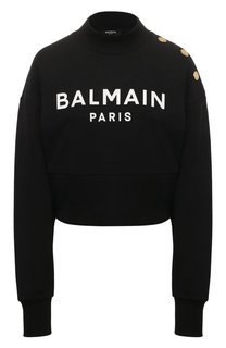 Хлопковый свитшот Balmain