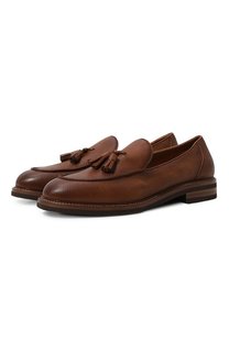 Кожаные лоферы Brunello Cucinelli