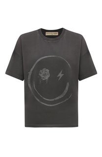 Хлопковая футболка Electric&Rose