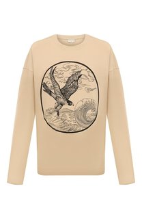 Хлопковый лонгслив Dries Van Noten