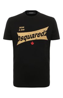 Хлопковая футболка Dsquared2