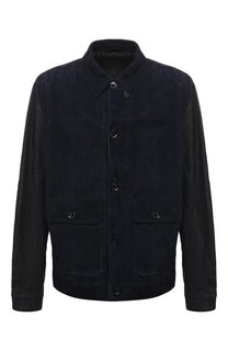 Комбинированный бомбер Brioni