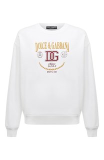 Хлопковый свитшот Dolce & Gabbana