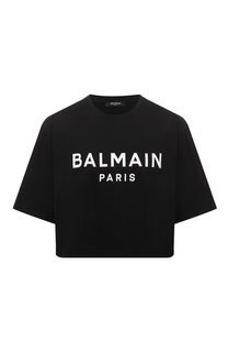 Хлопковая футболка Balmain