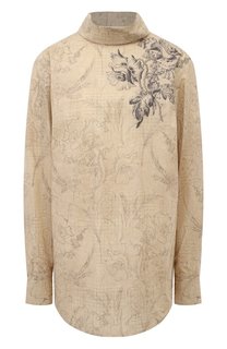 Хлопковая блузка Dries Van Noten