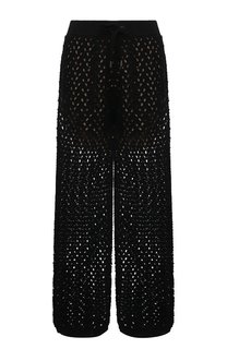 Брюки из хлопка и льна Brunello Cucinelli