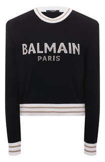 Пуловер из шерсти и кашемира Balmain