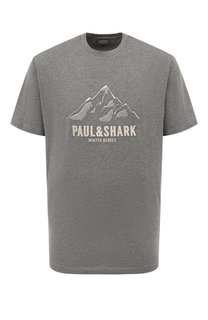 Хлопковая футболка Paul&Shark