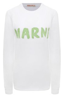 Хлопковый лонгслив Marni