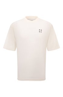 Хлопковая футболка Rohe