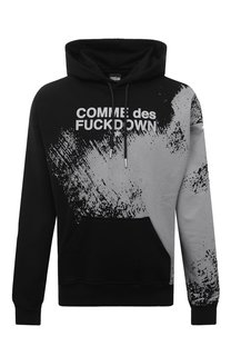 Хлопковое худи Comme des Fuckdown