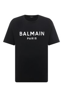 Хлопковая футболка Balmain