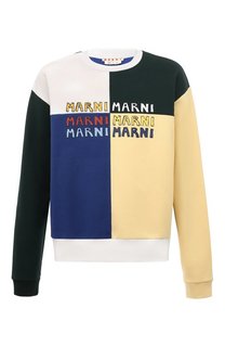 Хлопковый свитшот Marni