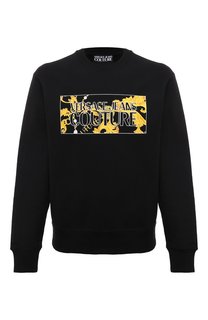 Хлопковый свитшот Versace Jeans Couture