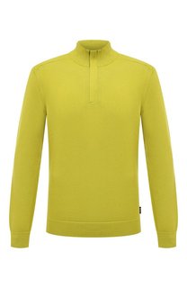 Джемпер из хлопка и шерсти BOSS