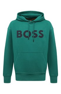 Хлопковое худи BOSS Orange