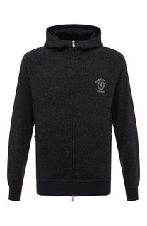 Толстовка из хлопка и шелка Brunello Cucinelli