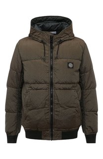 Пуховый бомбер Stone Island