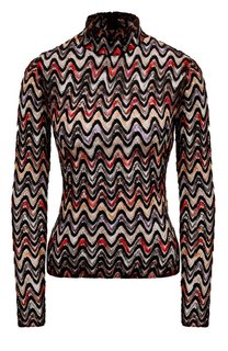 Водолазка из шерсти и вискозы Missoni