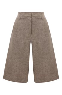 Шерстяные шорты Brunello Cucinelli