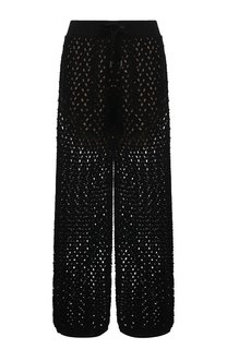 Брюки из хлопка и льна Brunello Cucinelli