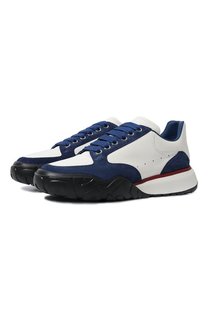 Кожаные кроссовки Court Trainer Alexander McQueen